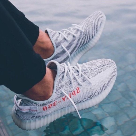 Adidas Yeezy Boost 350 v2 Shoes Mens 14 Grey Athletic Casual Sneakers - Picture 2 of 12